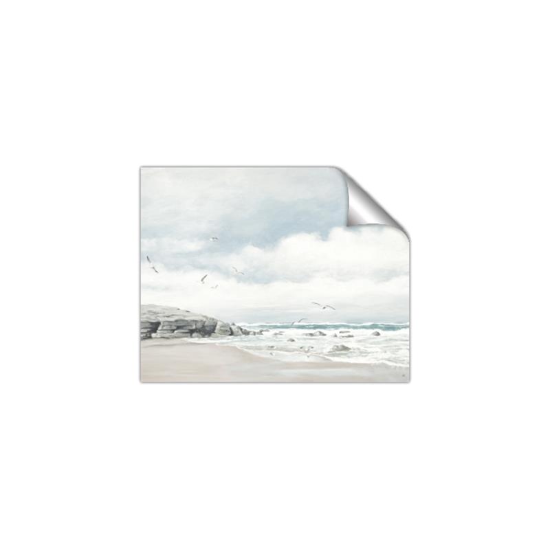 Picture of Birds on beach _GroupedProduct_Rectangle_Landscape_Unframed_Print_Only_