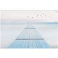 Picture of Bridge with birds _GroupedProduct_Rectangle_Landscape_Unframed_Print_Only_