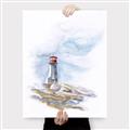 Picture of Lighthouse l _GroupedProduct_Rectangle_Portrait_Canvas_