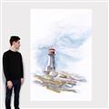 Picture of Lighthouse l _GroupedProduct_Rectangle_Portrait_Canvas_