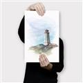 Picture of Lighthouse ll _GroupedProduct_Rectangle_Portrait_Canvas_