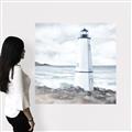Picture of White  Lighthouse _GroupedProduct_Square_Canvas_