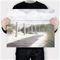 Picture of Peaceful Beach Path _GroupedProduct_Rectangle_Landscape_Canvas_