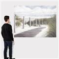 Picture of Peaceful Beach Path _GroupedProduct_Rectangle_Landscape_Canvas_