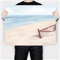 Picture of Boat in the Sand _GroupedProduct_Rectangle_Landscape_Canvas_