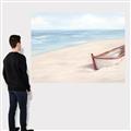 Picture of Boat in the Sand _GroupedProduct_Rectangle_Landscape_Canvas_