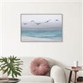 Picture of Silver Birds  _GroupedProduct_Rectangle_Landscape_Canvas_Framed_