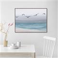 Picture of Silver Birds  _GroupedProduct_Rectangle_Landscape_Canvas_Framed_