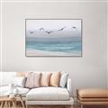 Picture of Silver Birds  _GroupedProduct_Rectangle_Landscape_Canvas_Framed_