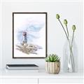 Picture of Lighthouse l _GroupedProduct_Rectangle_Portrait_Canvas_Framed_