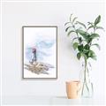 Picture of Lighthouse l _GroupedProduct_Rectangle_Portrait_Canvas_Framed_