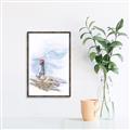 Picture of Lighthouse l _GroupedProduct_Rectangle_Portrait_Canvas_Framed_