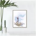 Picture of Lighthouse l _GroupedProduct_Rectangle_Portrait_Canvas_Framed_