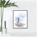 Picture of Lighthouse l _GroupedProduct_Rectangle_Portrait_Canvas_Framed_
