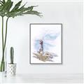 Picture of Lighthouse l _GroupedProduct_Rectangle_Portrait_Canvas_Framed_