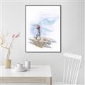 Picture of Lighthouse l _GroupedProduct_Rectangle_Portrait_Canvas_Framed_