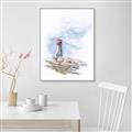 Picture of Lighthouse l _GroupedProduct_Rectangle_Portrait_Canvas_Framed_
