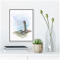 Picture of Lighthouse ll _GroupedProduct_Rectangle_Portrait_Canvas_Framed_
