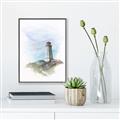 Picture of Lighthouse ll _GroupedProduct_Rectangle_Portrait_Canvas_Framed_