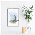 Picture of Lighthouse ll _GroupedProduct_Rectangle_Portrait_Canvas_Framed_