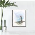Picture of Lighthouse ll _GroupedProduct_Rectangle_Portrait_Canvas_Framed_