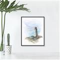 Picture of Lighthouse ll _GroupedProduct_Rectangle_Portrait_Canvas_Framed_