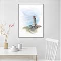 Picture of Lighthouse ll _GroupedProduct_Rectangle_Portrait_Canvas_Framed_