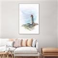 Picture of Lighthouse ll _GroupedProduct_Rectangle_Portrait_Canvas_Framed_