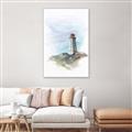 Picture of Lighthouse ll _GroupedProduct_Rectangle_Portrait_Canvas_Framed_