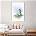 Picture of Lighthouse ll _GroupedProduct_Rectangle_Portrait_Canvas_Framed_