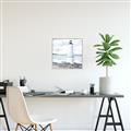Picture of White  Lighthouse _GroupedProduct_Square_Canvas_Framed_