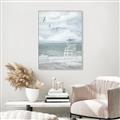 Picture of Lifeguard Chair _GroupedProduct_Rectangle_Portrait_Canvas_Framed_