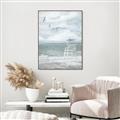 Picture of Lifeguard Chair _GroupedProduct_Rectangle_Portrait_Canvas_Framed_