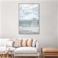 Picture of Lifeguard Chair _GroupedProduct_Rectangle_Portrait_Canvas_Framed_