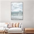 Picture of Lifeguard Chair _GroupedProduct_Rectangle_Portrait_Canvas_Framed_