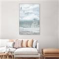 Picture of Lifeguard Chair _GroupedProduct_Rectangle_Portrait_Canvas_Framed_