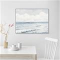 Picture of Water Waves  _GroupedProduct_Rectangle_Landscape_Canvas_Framed_