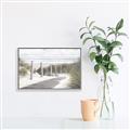 Picture of Peaceful Beach Path _GroupedProduct_Rectangle_Landscape_Canvas_Framed_