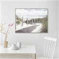 Picture of Peaceful Beach Path _GroupedProduct_Rectangle_Landscape_Canvas_Framed_
