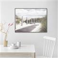 Picture of Peaceful Beach Path _GroupedProduct_Rectangle_Landscape_Canvas_Framed_