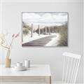 Picture of Peaceful Beach Path _GroupedProduct_Rectangle_Landscape_Canvas_Framed_