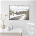 Picture of Peaceful Beach Path _GroupedProduct_Rectangle_Landscape_Canvas_Framed_