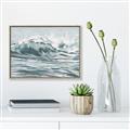 Picture of Wave in water _GroupedProduct_Rectangle_Landscape_Canvas_Framed_