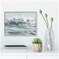 Picture of Wave in water _GroupedProduct_Rectangle_Landscape_Canvas_Framed_