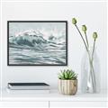 Picture of Wave in water _GroupedProduct_Rectangle_Landscape_Canvas_Framed_