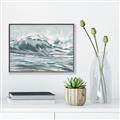 Picture of Wave in water _GroupedProduct_Rectangle_Landscape_Canvas_Framed_