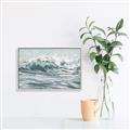 Picture of Wave in water _GroupedProduct_Rectangle_Landscape_Canvas_Framed_