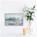 Picture of Wave in water _GroupedProduct_Rectangle_Landscape_Canvas_Framed_