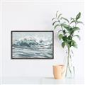 Picture of Wave in water _GroupedProduct_Rectangle_Landscape_Canvas_Framed_