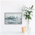 Picture of Wave in water _GroupedProduct_Rectangle_Landscape_Canvas_Framed_